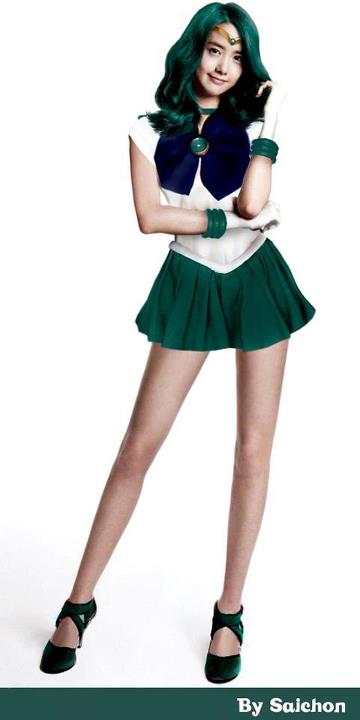 Girl’s Generation as Sailor Moon : 