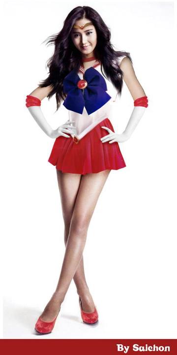 Girl’s Generation as Sailor Moon : 