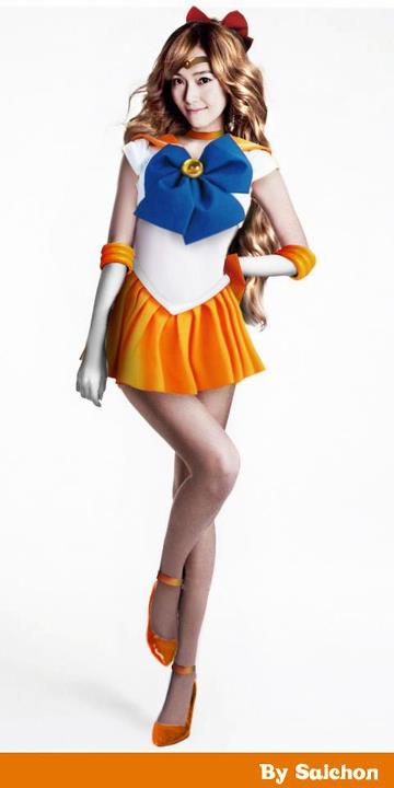 Girl’s Generation as Sailor Moon : 