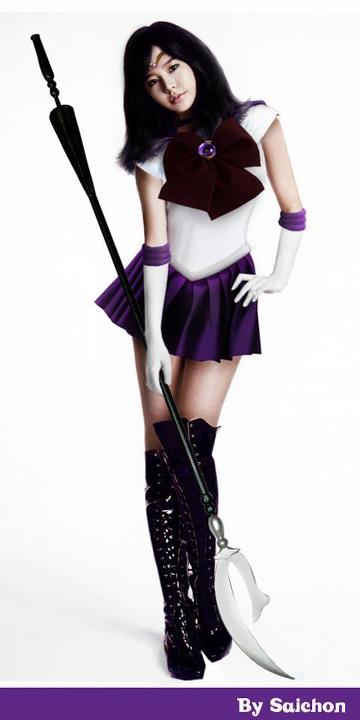 Girl’s Generation as Sailor Moon : 