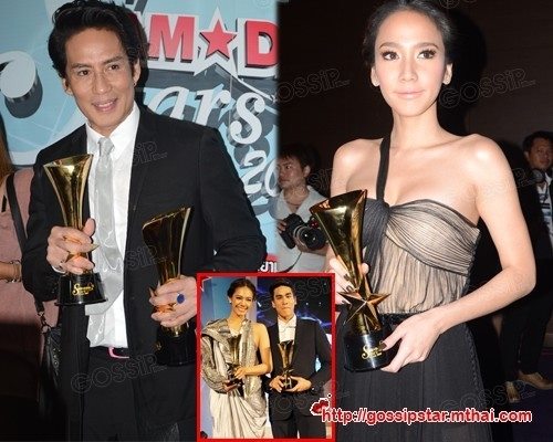 "อั้ม พัชราภา"สวยเริ่ดเจิดจรัส@SIAMDARA STARS AWARDS 2012! : 