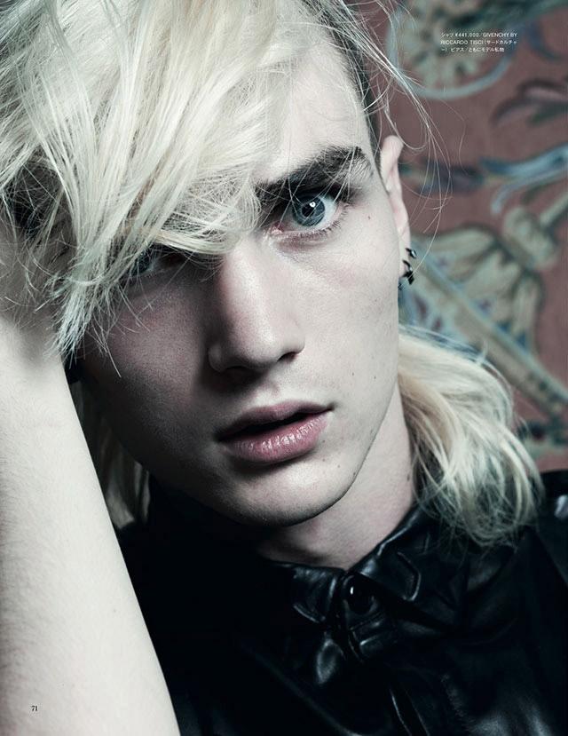 Gryphon O'Shea @ Vogue Hommes Japan #9 F/W 2012 : 