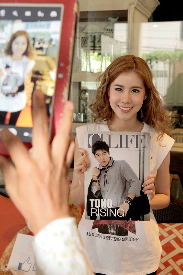 เอสเธอร์ สุปรีย์ลีลา @ C.Life Free Magazine issue 22  February 2014 : 